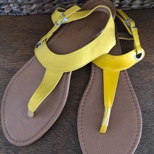 Mustard Yellow Sandals